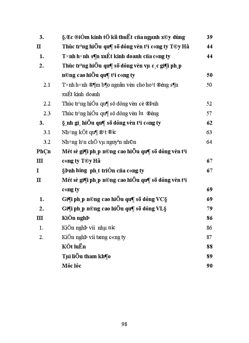 image for page Một số giải pháp nhằm nâng cao hiệu quả sử dụng vốn tại Công ty Tây Hồ.