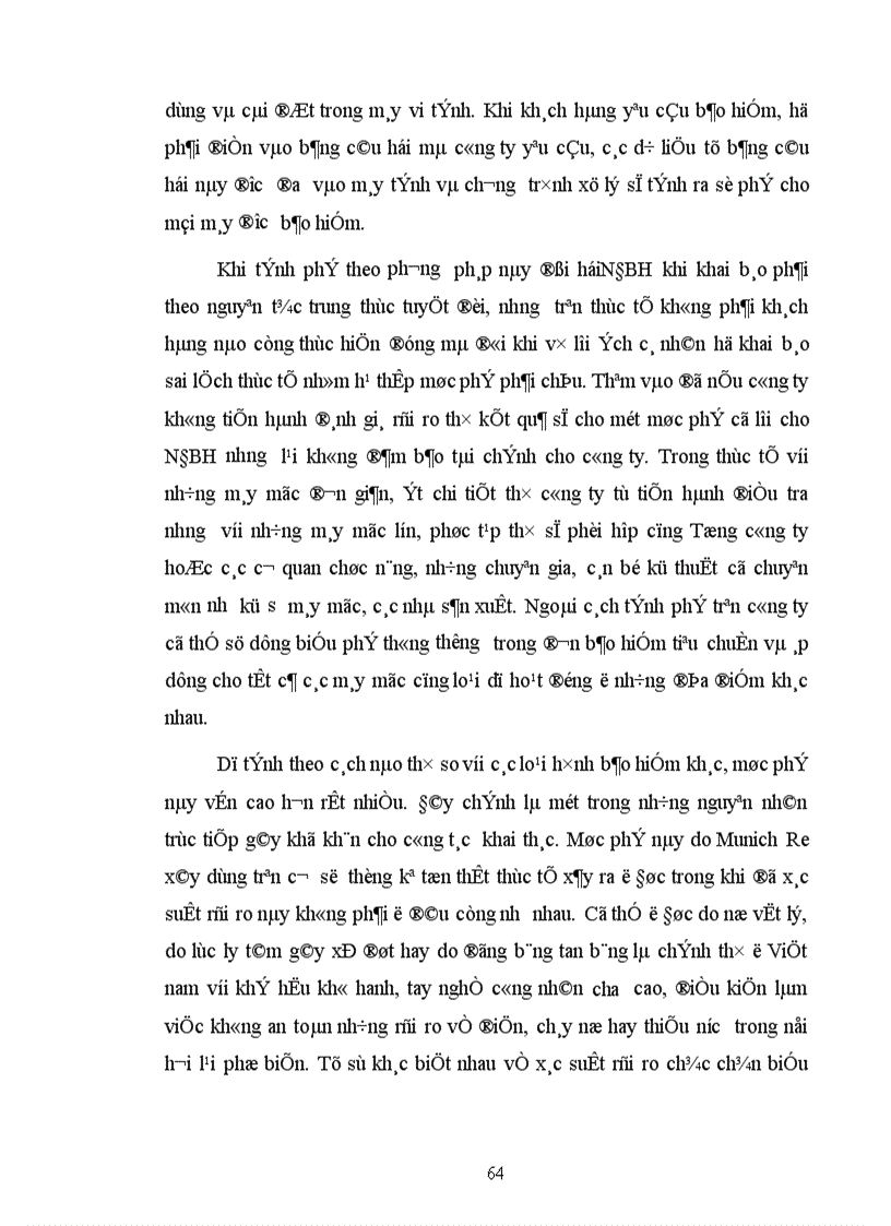 image for page Thực tế triển khai nghiệp vụ bảo hiểm máy móc ở Công ty Bảo hiểm Hà nội