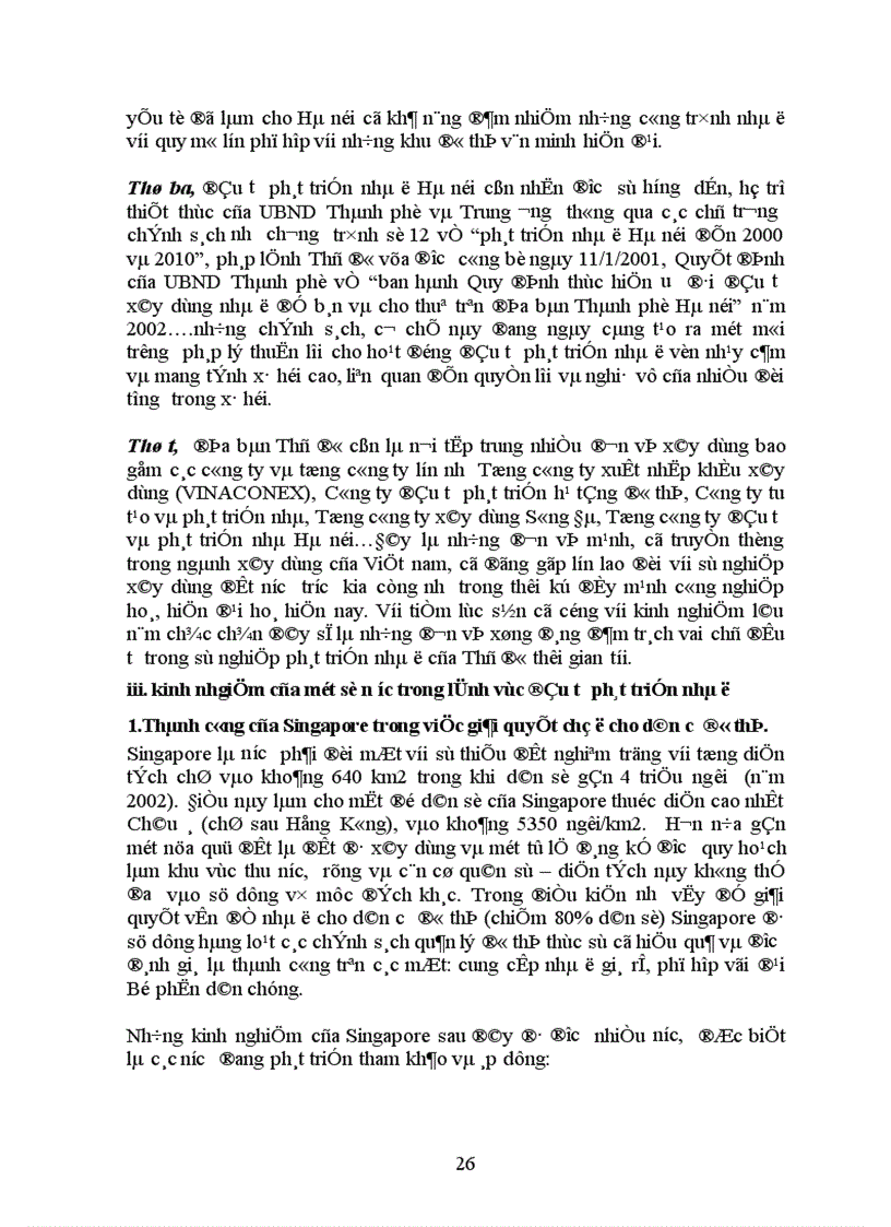 image for page Một số giải pháp nhằm tăng cường đầu tư phát triển nhà ở theo mô hình dự án tại Hà nội.