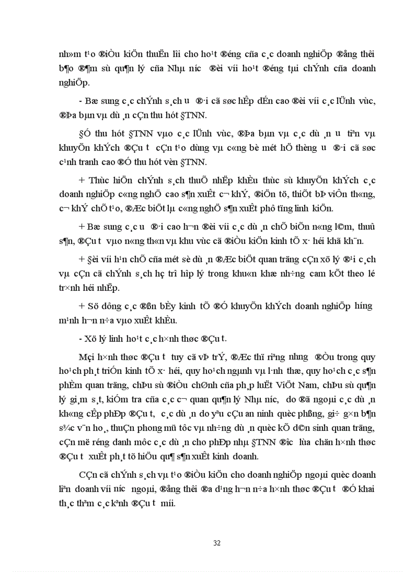image for page Thực trạng về đầu tư nước ngoài trong những năm gần đây và một số giải pháp, kiến nghị.