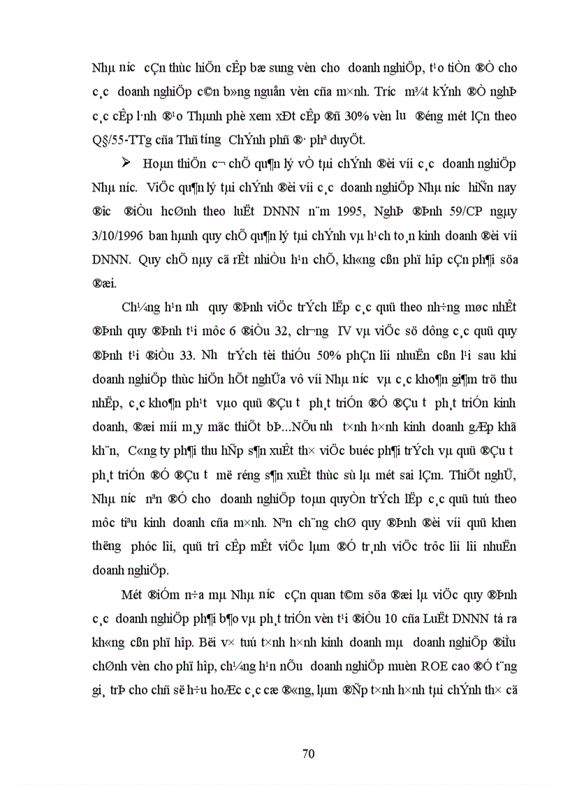 image for page Một vài đánh giá về việc đảm bảo nguồn tài trợ của Công ty Dệt 19/5 Hà Nội