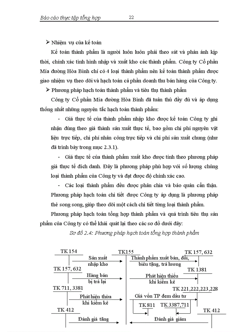 image for page Đánh giá thực trạng và một số kiến nghị nhằm hoàn thiện quản lý và tổ chức kế toán tại Công ty Cổ phần Mía đường Hòa Bình