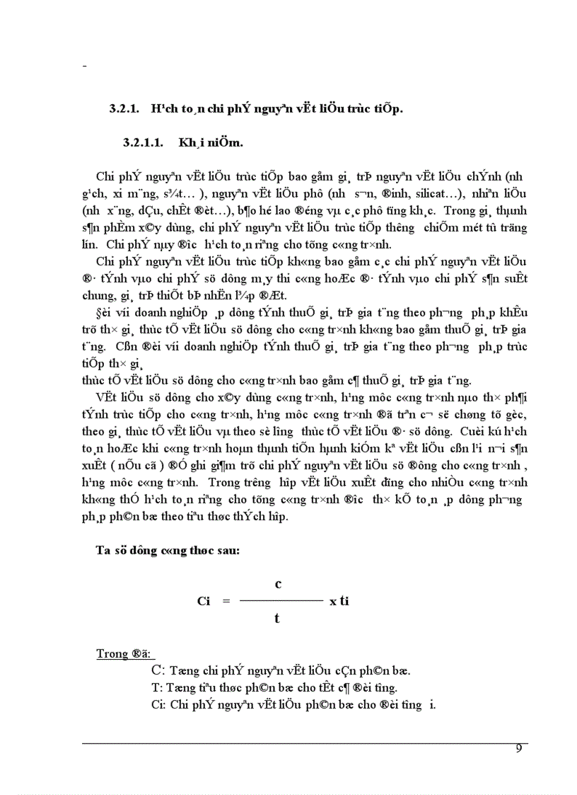image for page Phương hướng hoàn thiện công tác hạch toánchi phí sản xuất và tính giá thành sản phẩm xây lắp tại công ty xây dựng số