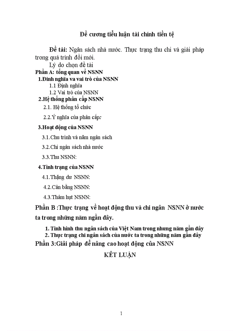 image for page Ngân sách nhà nước (NSNN) đóng một vai trò vô cùng quan trọng không chỉ đối với sự phát triển kinh tế nước ta mà còn đối với bất kỳ quốc gia nào trên thế giới