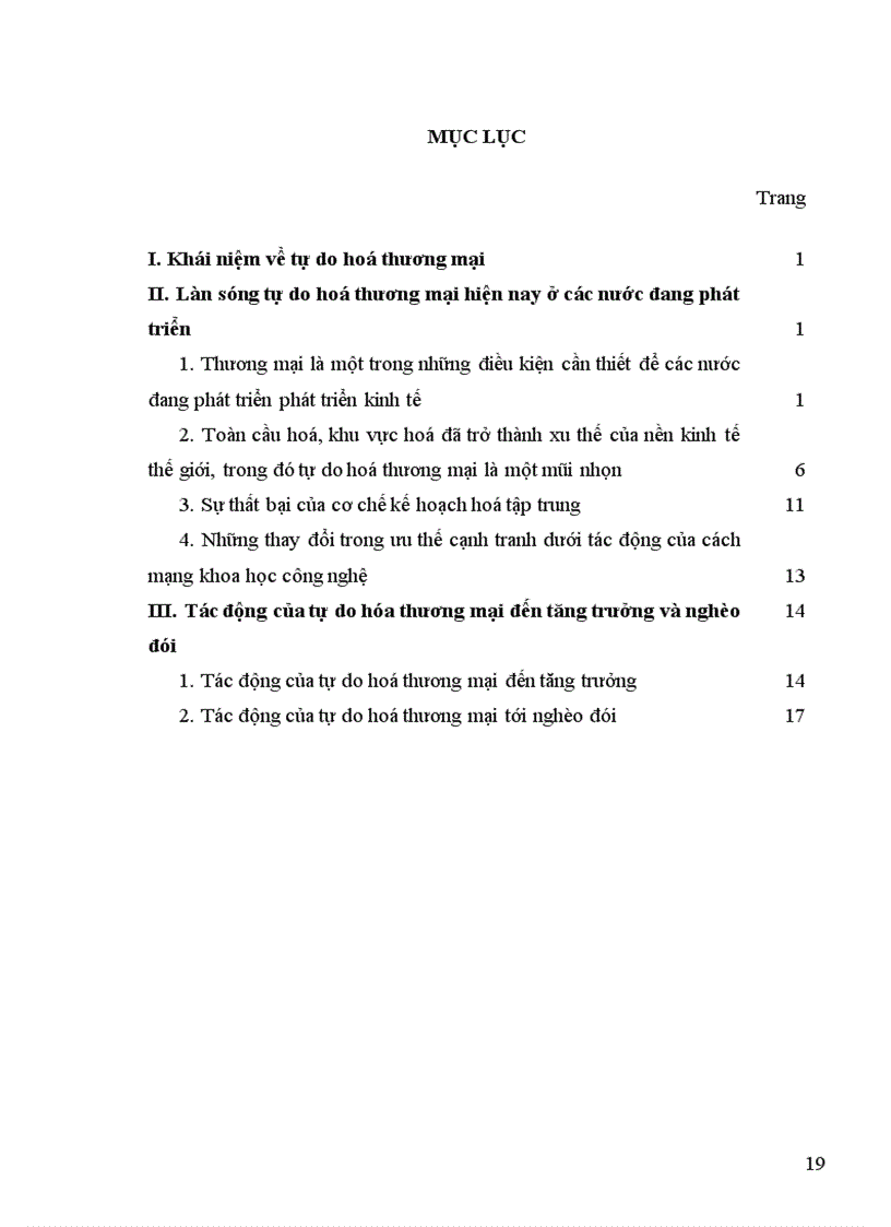 image for page Tác động của tự do hóa thương mại đến tăng trưởng và nghèo đói