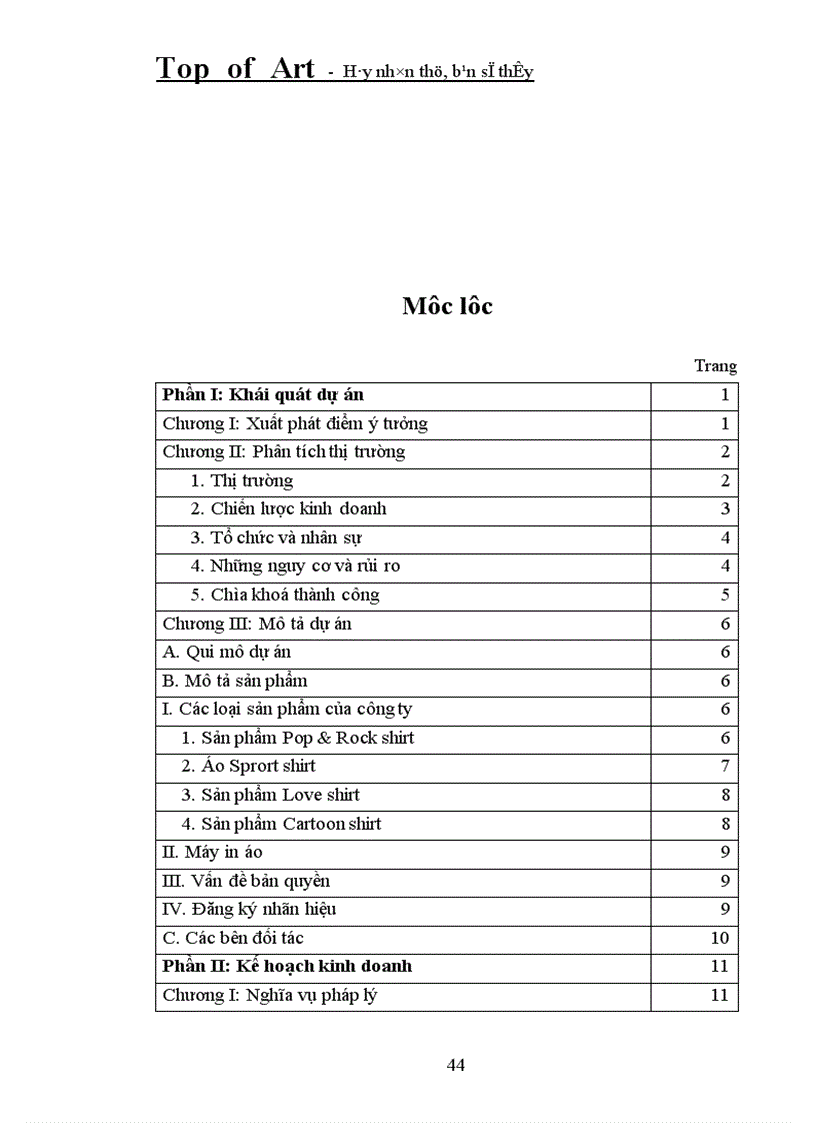 image for page Kế hoạch tài chính
