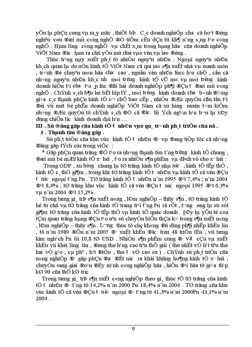 image for page Thực trạng phát triển khu vực kinh tế tư nhân trong thời gian qua