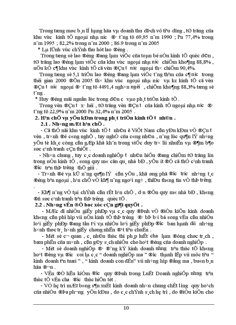 image for page Thực trạng phát triển khu vực kinh tế tư nhân trong thời gian qua