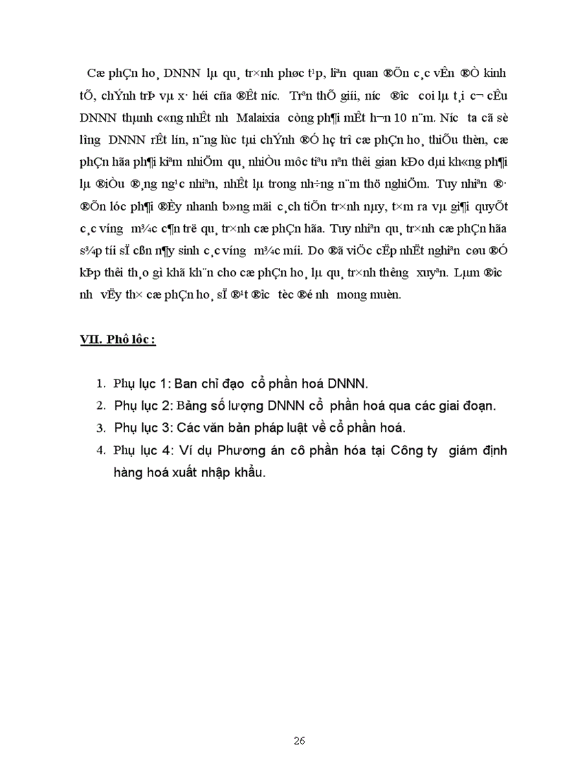 image for page Những vướng mắc trong quá trình cổ phần hoá doanh nghiệp Nhà nước tại Việt Nam
