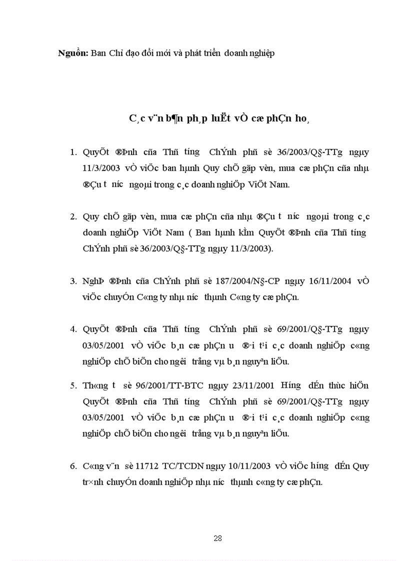 image for page Những vướng mắc trong quá trình cổ phần hoá doanh nghiệp Nhà nước tại Việt Nam