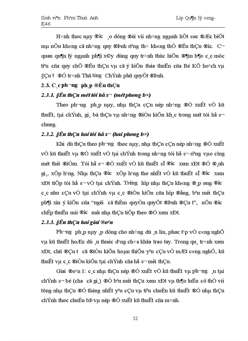 image for page Thực trạng công tác đấu thầu ở Công ty Xây dựng số 1 Hà Nội