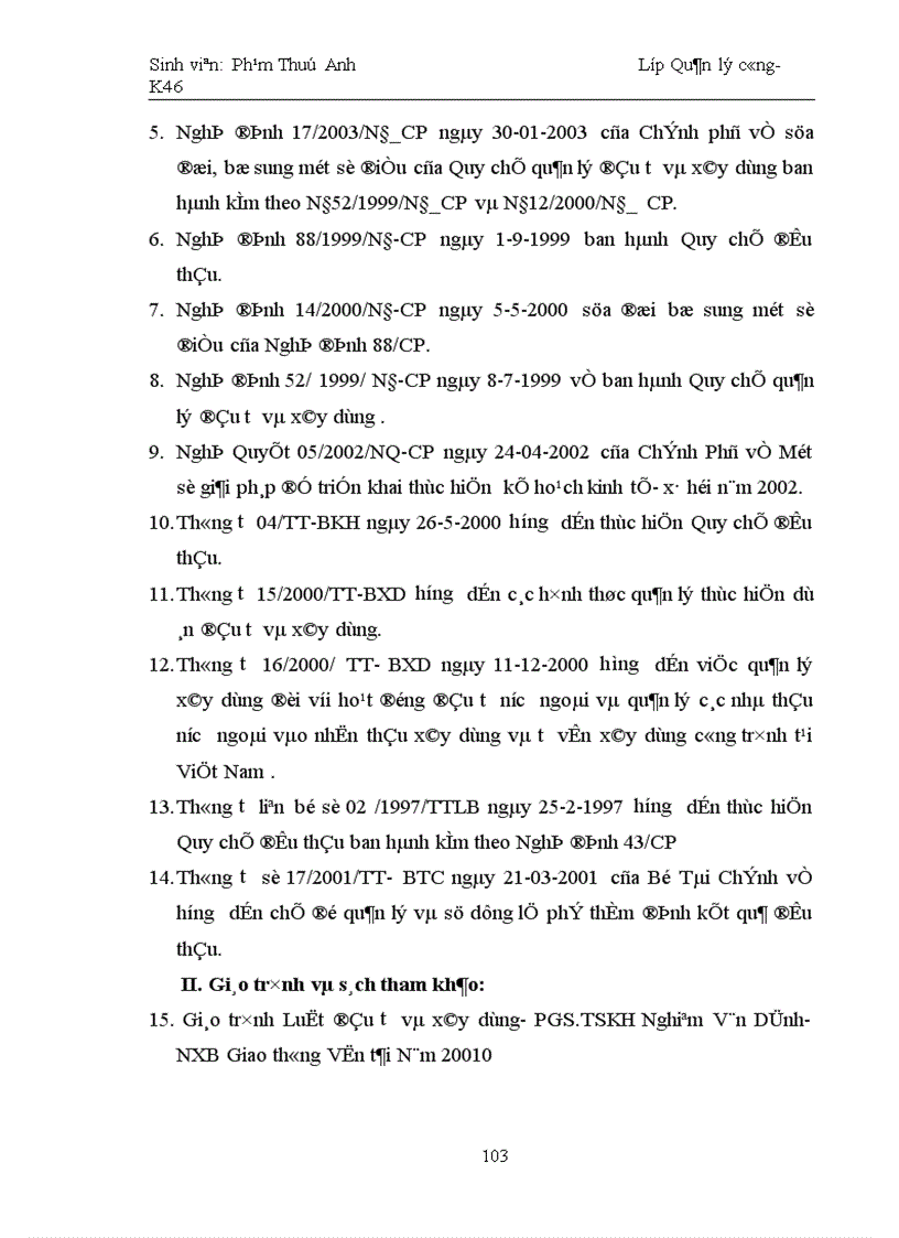 image for page Thực trạng công tác đấu thầu ở Công ty Xây dựng số 1 Hà Nội