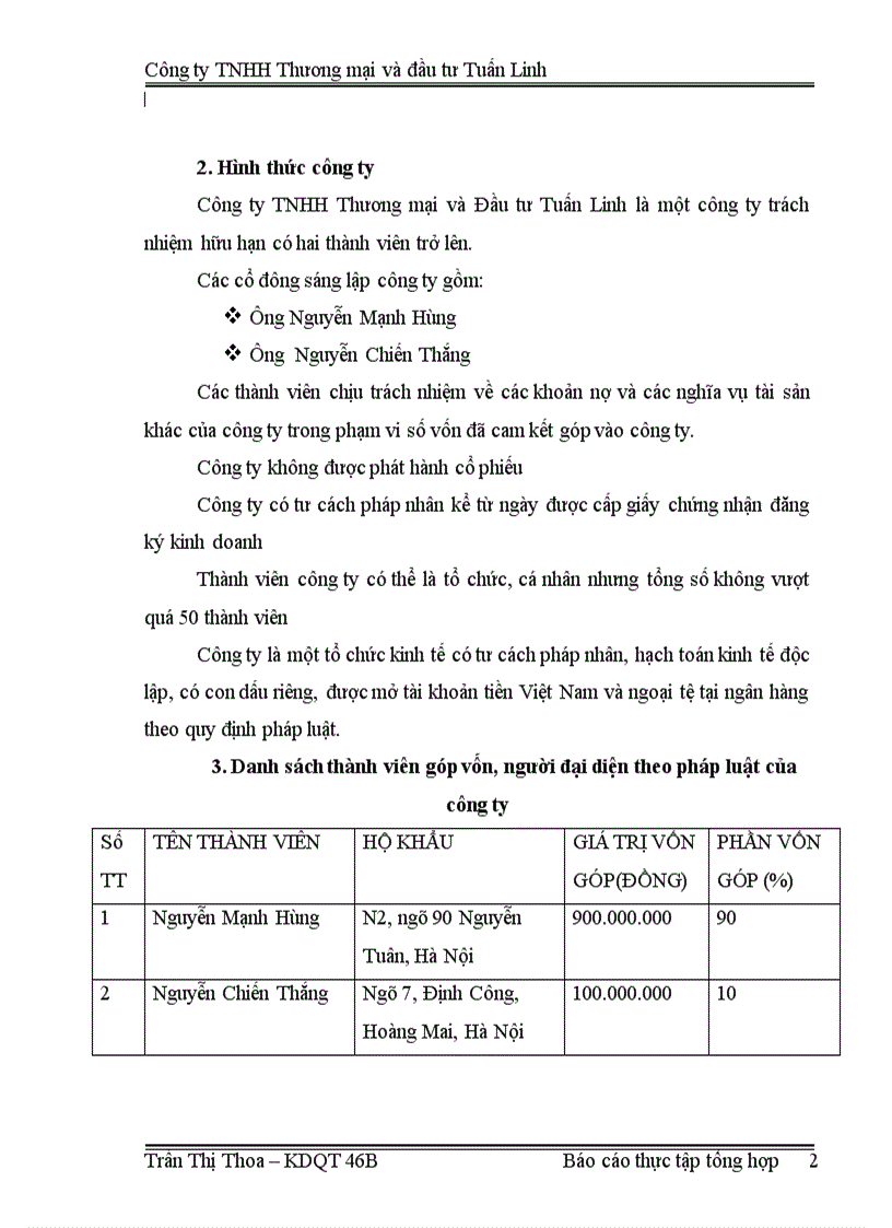 image for page Tổng hợp về công ty TNHH Thương mại và Đầu tư Tuấn Linh.