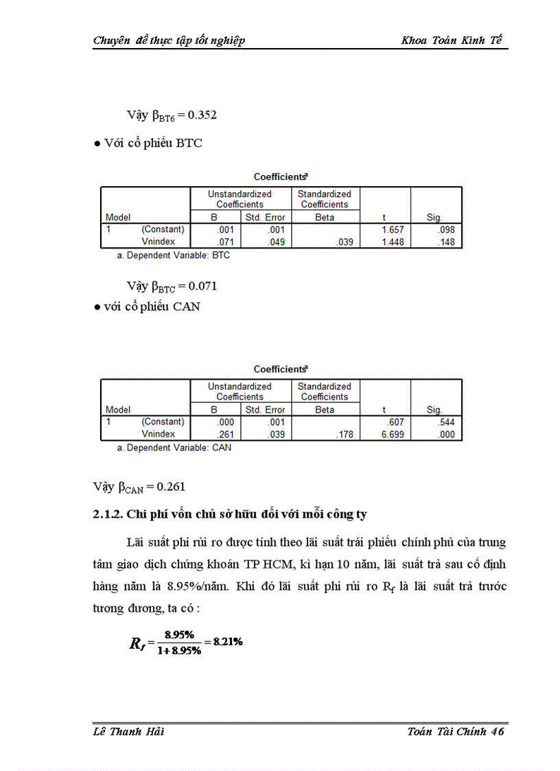 image for page Sử dụng một số hệ số tài chính trong định giá cổ phiếu trên thị trường chứng khoán Việt Nam -