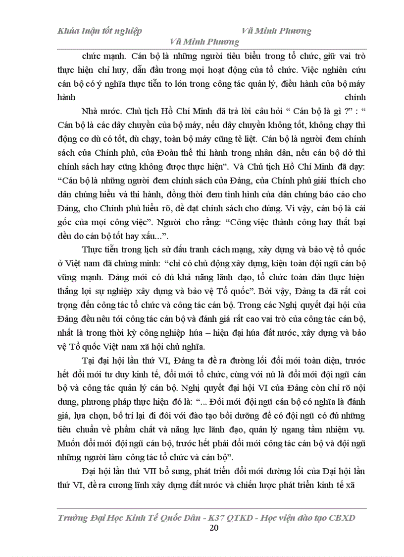 image for page Đổi mới công tác quản lý cán bộ thuộc hệ thống Bảo hiểm xã hội thành phố Hà nội