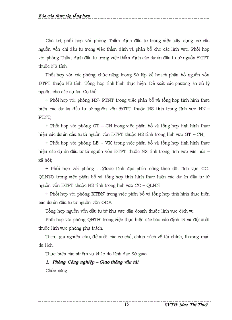 image for page Nâng cao hiệu quả các hoạt động đầu tư và quản lý đầu tư của SỞ KẾ HOẠCH VÀ ĐẦU TƯ HẢI DƯƠNG