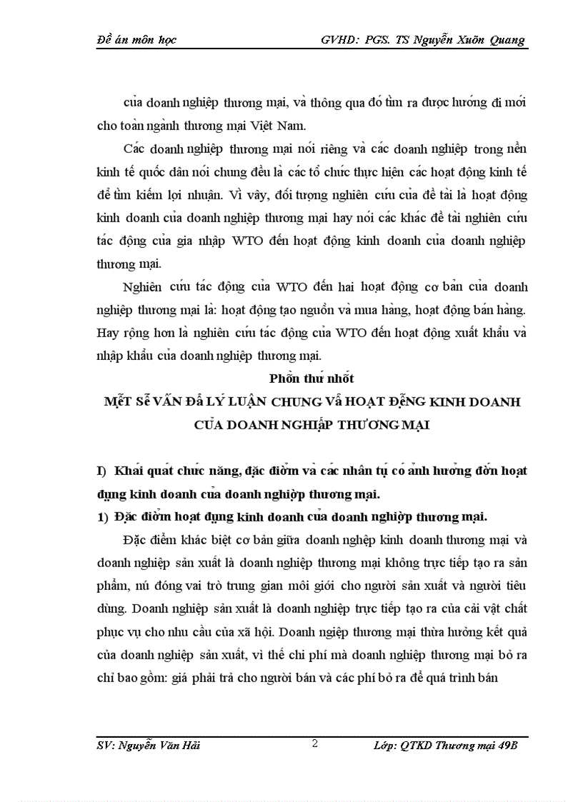 image for page Đề án môn học PGS.TS Nguyễn Xuân Quang