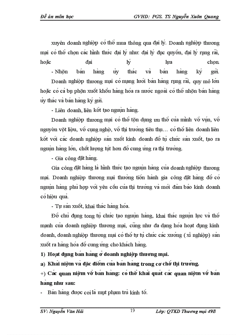 image for page Đề án môn học PGS.TS Nguyễn Xuân Quang