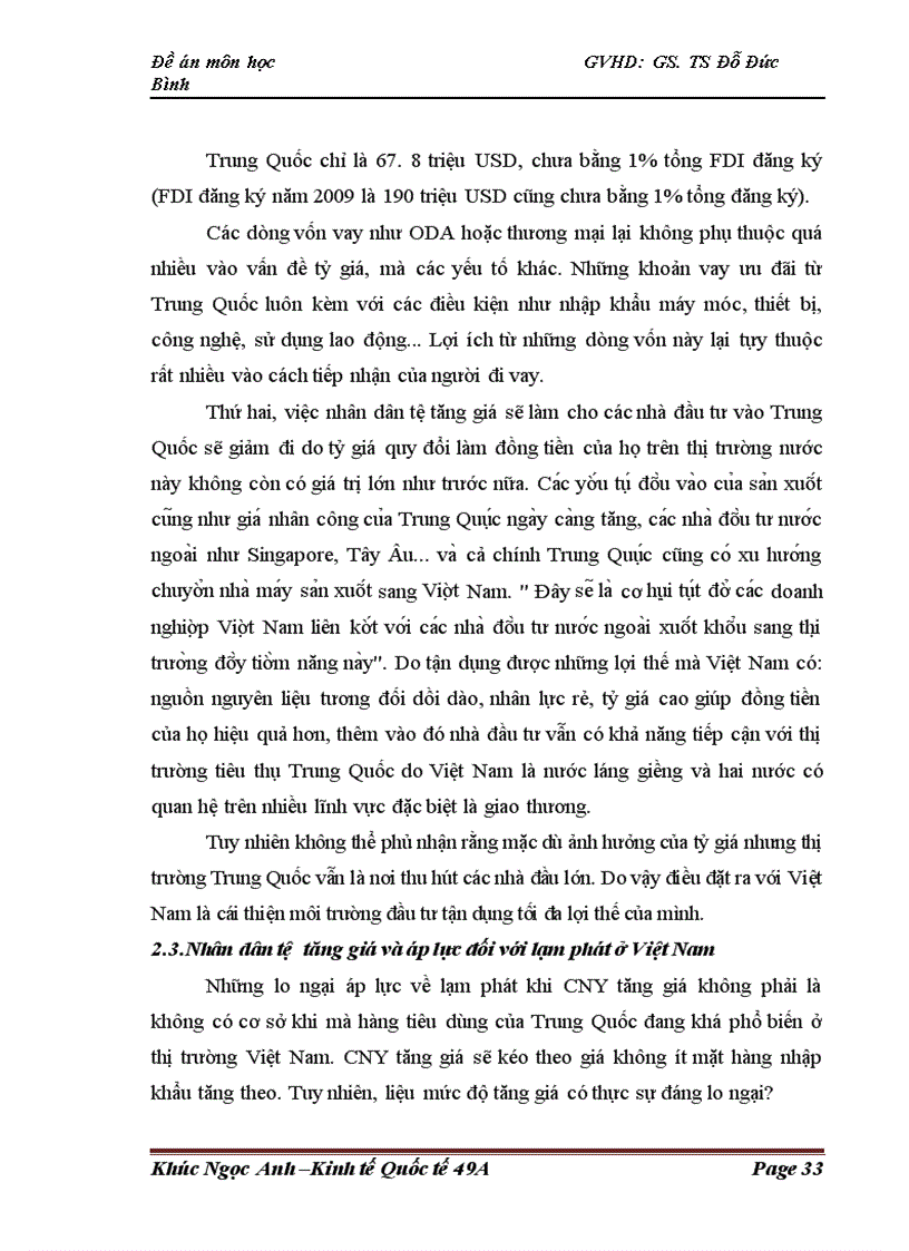 image for page Giải pháp tận dụng lợi thế và hạn chế những bất lợi từ việc nhân dân tệ tăng giá tới hoạt động xuất nhập khẩu và đầu tư tại Việt Nam