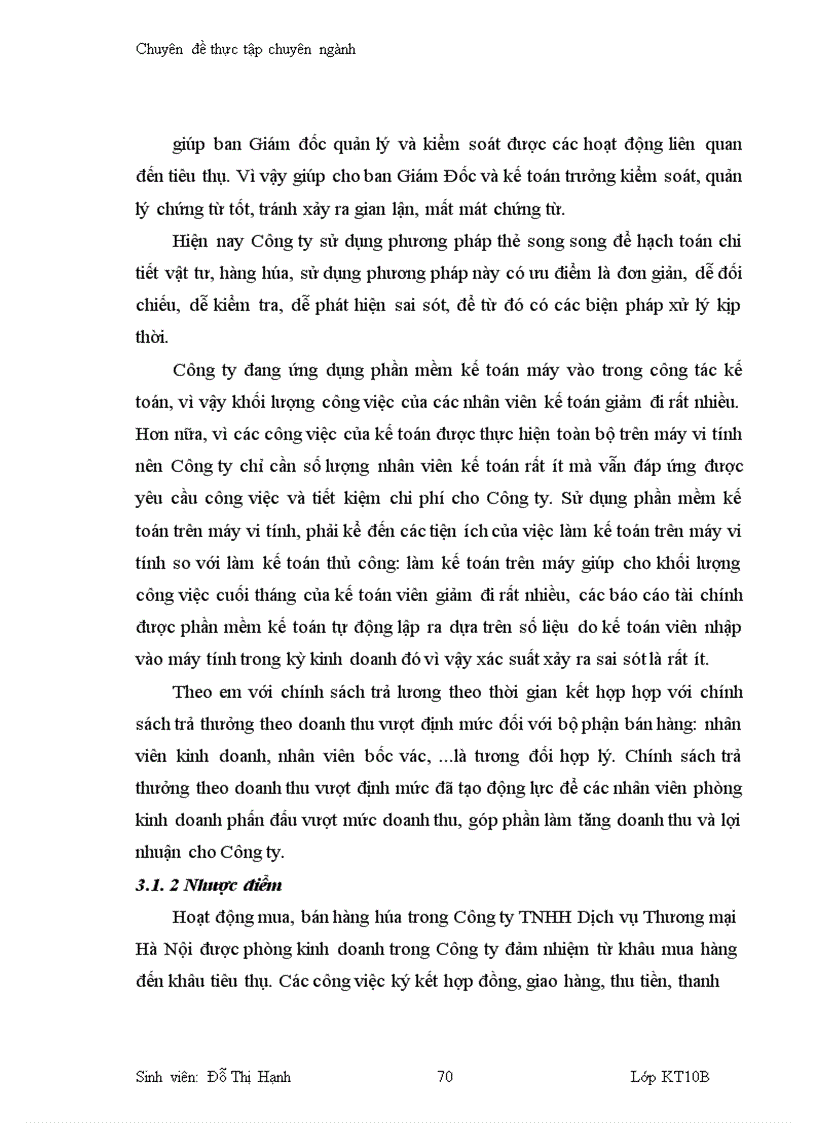 image for page Hoàn thiện kế toán tiêu thụ và xác định kết quả tiêu thụ hàng hóa tại Công ty TNHH Dịch vụ Thương mại Hà Nội