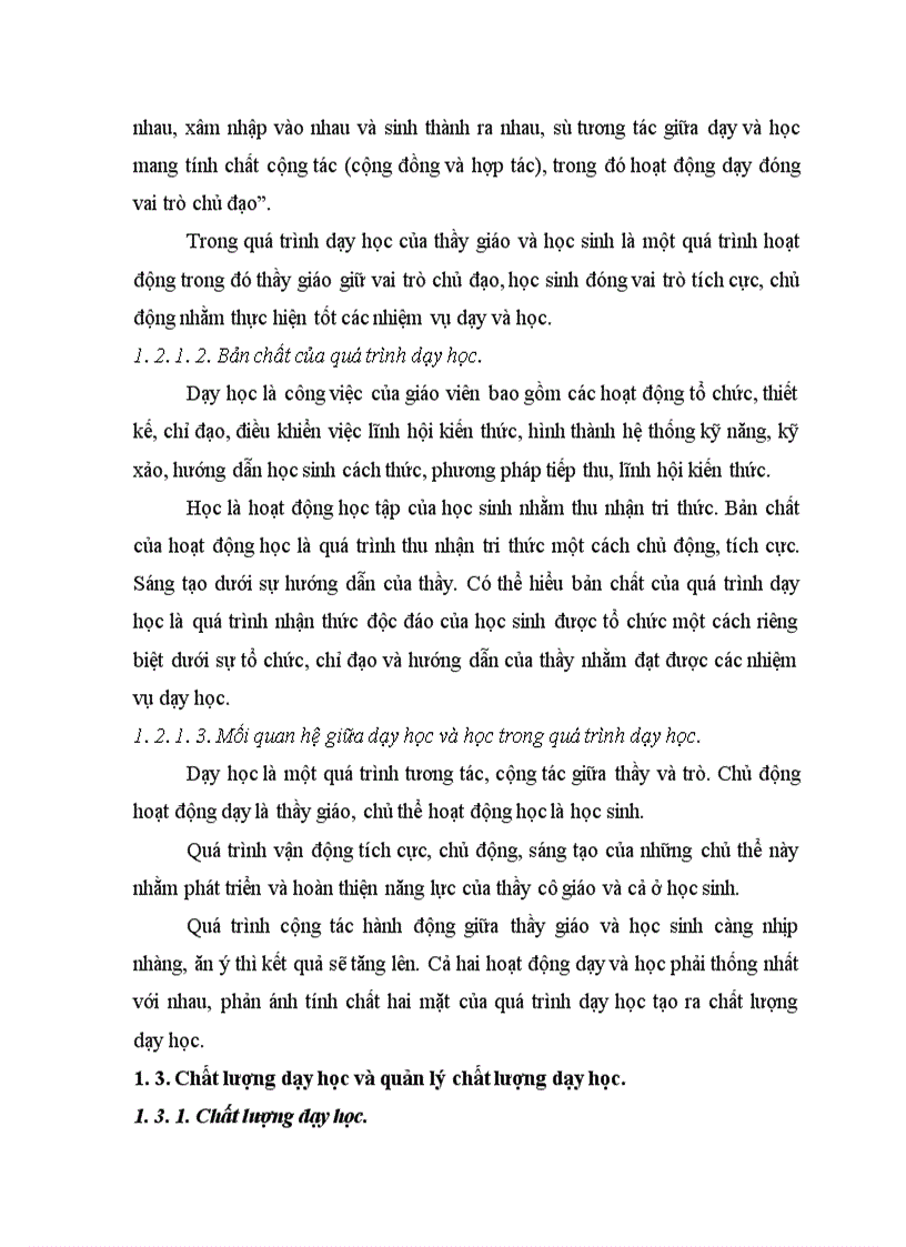 image for page Quá trình dạy học ở trường PTTH Quang Trung –Kông chso –Gia Lai