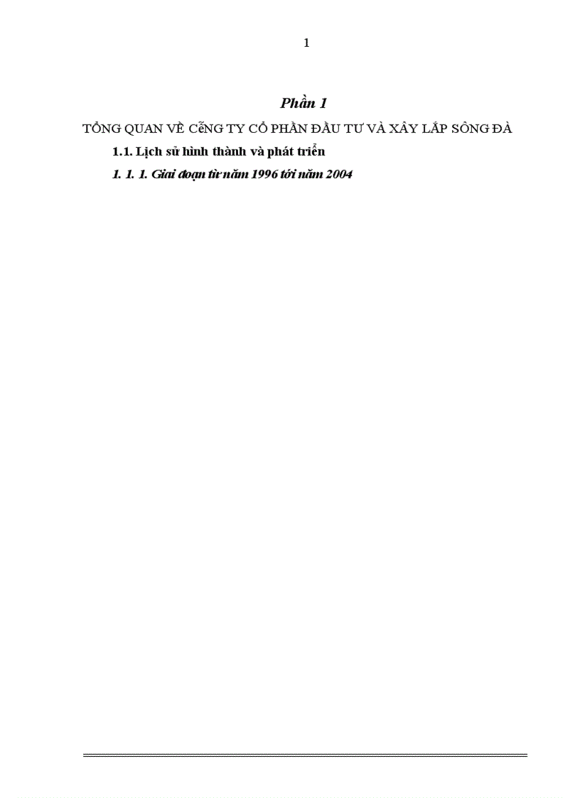 image for page Tổ chức hạch toán kế toán tại Công ty cổ phần đầu tư và xây lắp Sông Đà