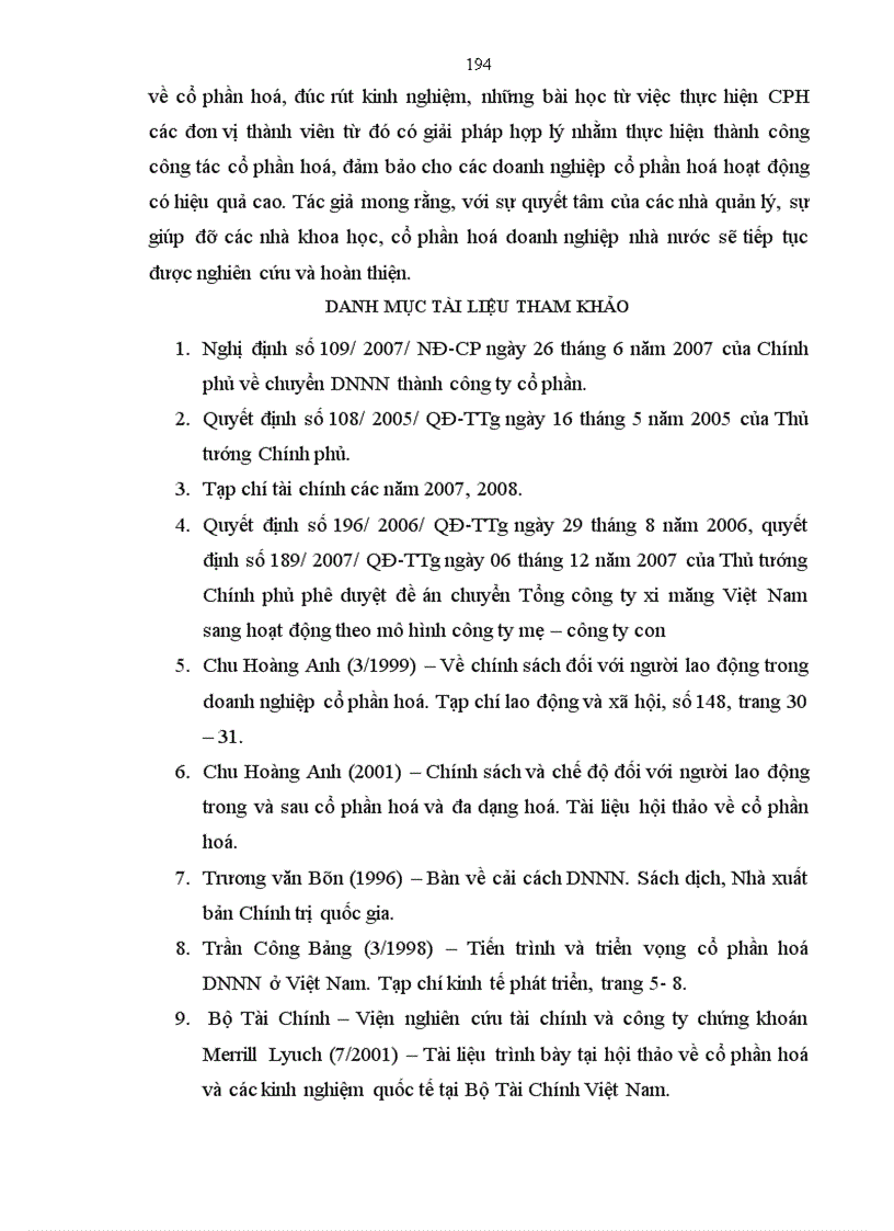 image for page Đẩy mạnh cổ phần hoá doanh nghiệp thuộc Tổng công ty Xi măng Việt Nam