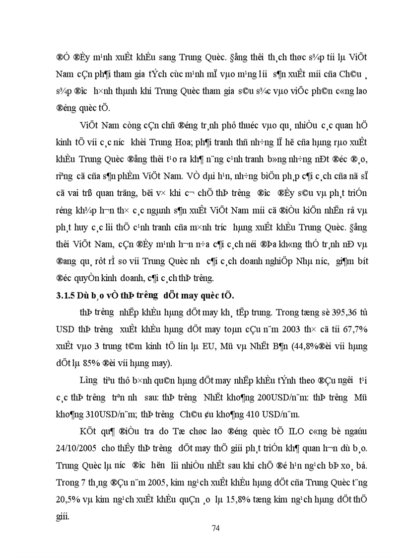 image for page Nâng cao năng lực cạnh tranh của sản phẩm dệt may Việt Nam trong điều kiện hội nhập quốc tế