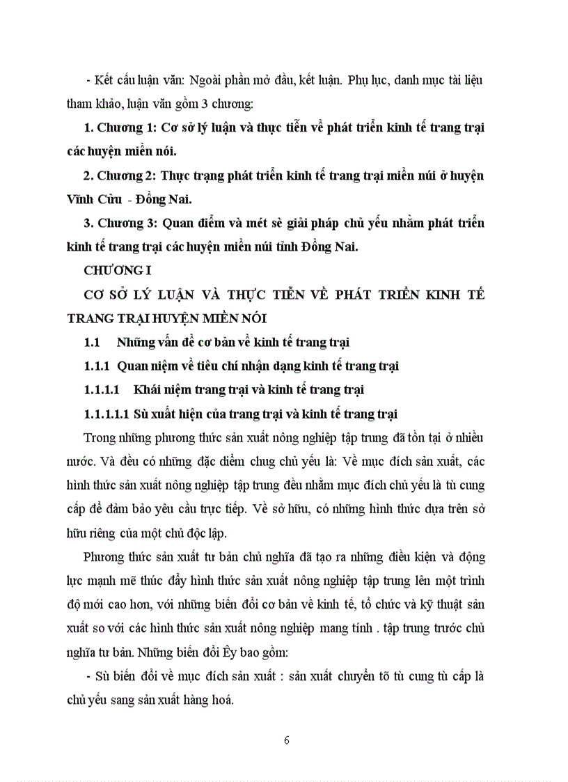 image for page Phát triển kinh tế trang trại các huyện miền núi của tỉnh Đồng Nai ( lấy ví dụ ở huyện Vĩnh Cửu )