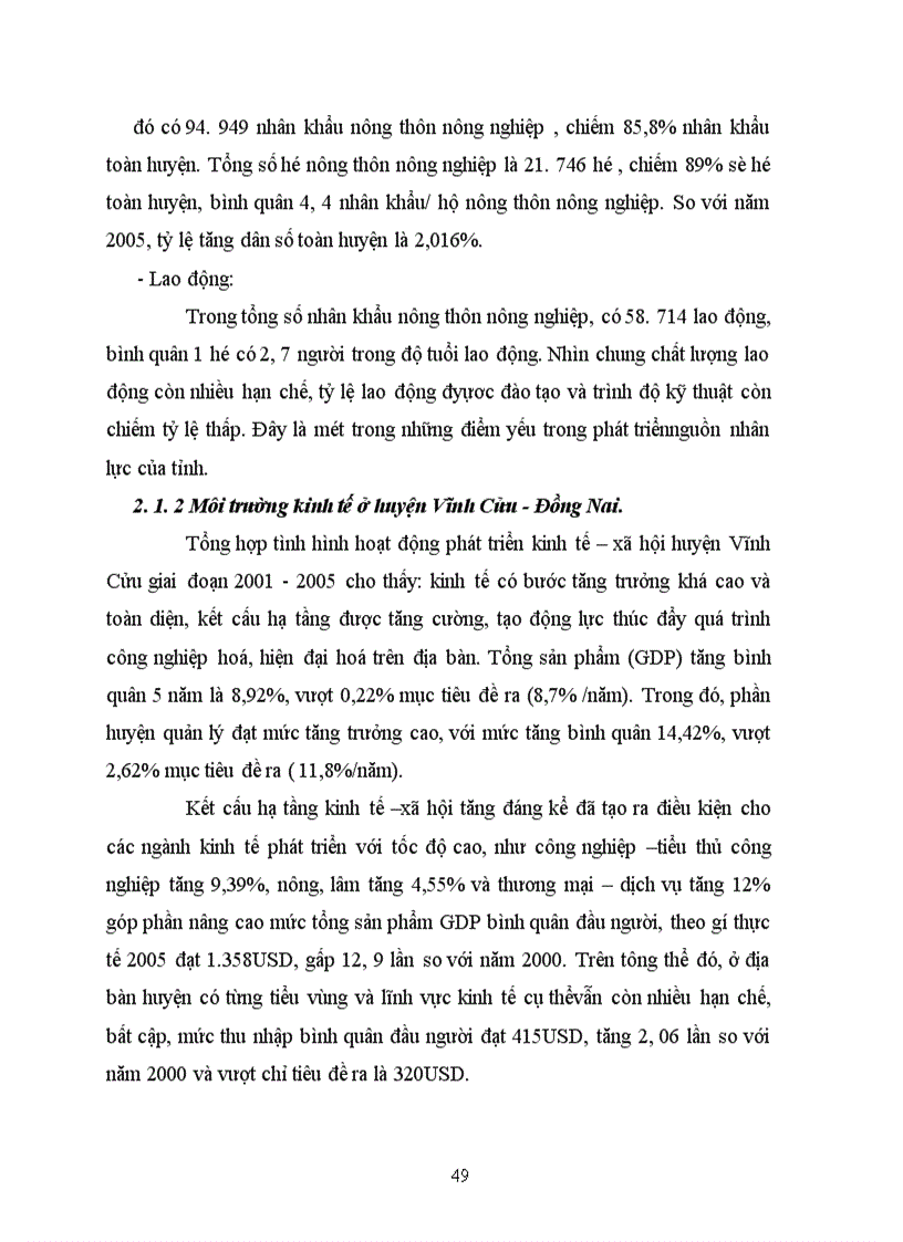 image for page Phát triển kinh tế trang trại các huyện miền núi của tỉnh Đồng Nai ( lấy ví dụ ở huyện Vĩnh Cửu )