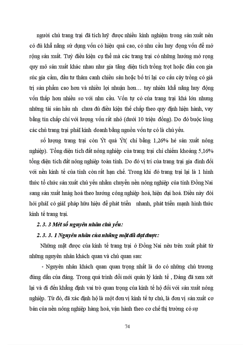 image for page Phát triển kinh tế trang trại các huyện miền núi của tỉnh Đồng Nai ( lấy ví dụ ở huyện Vĩnh Cửu )