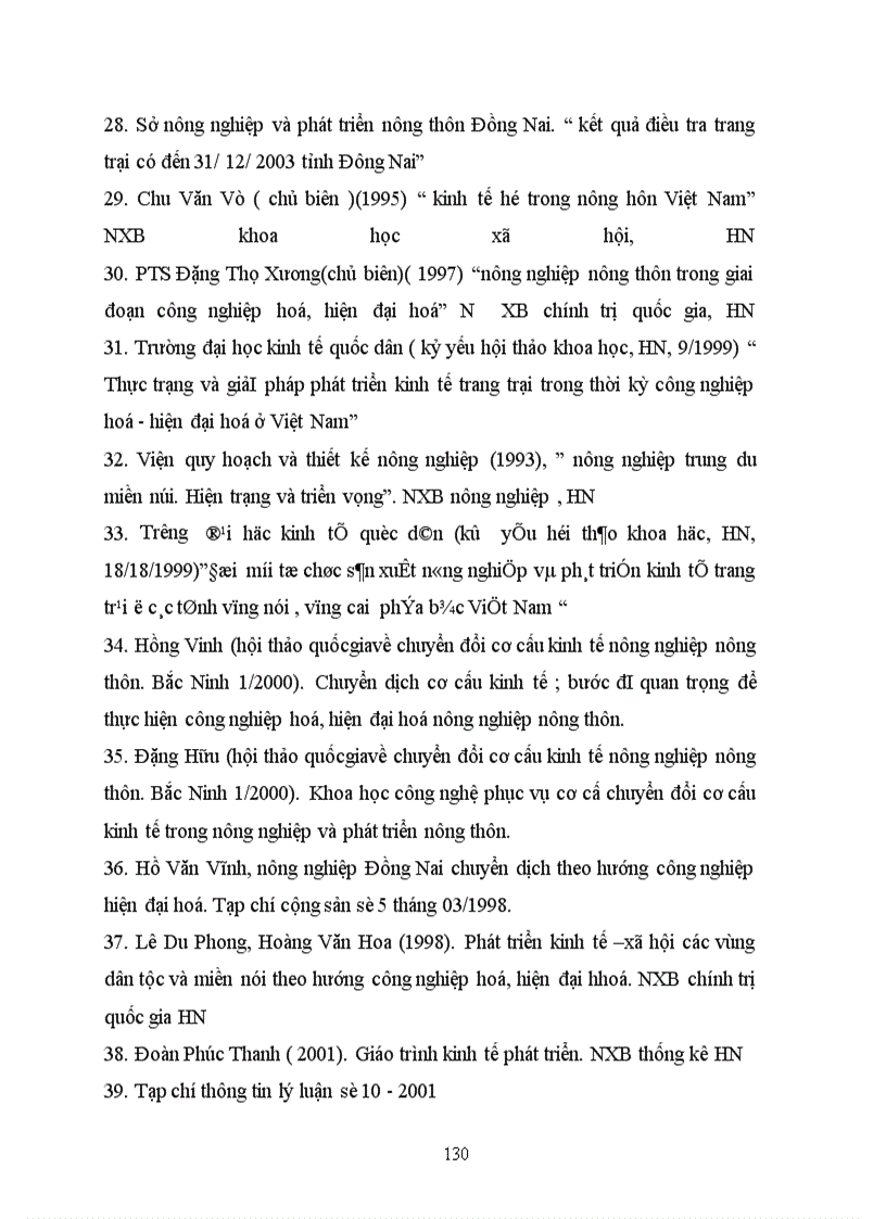 image for page Phát triển kinh tế trang trại các huyện miền núi của tỉnh Đồng Nai ( lấy ví dụ ở huyện Vĩnh Cửu )