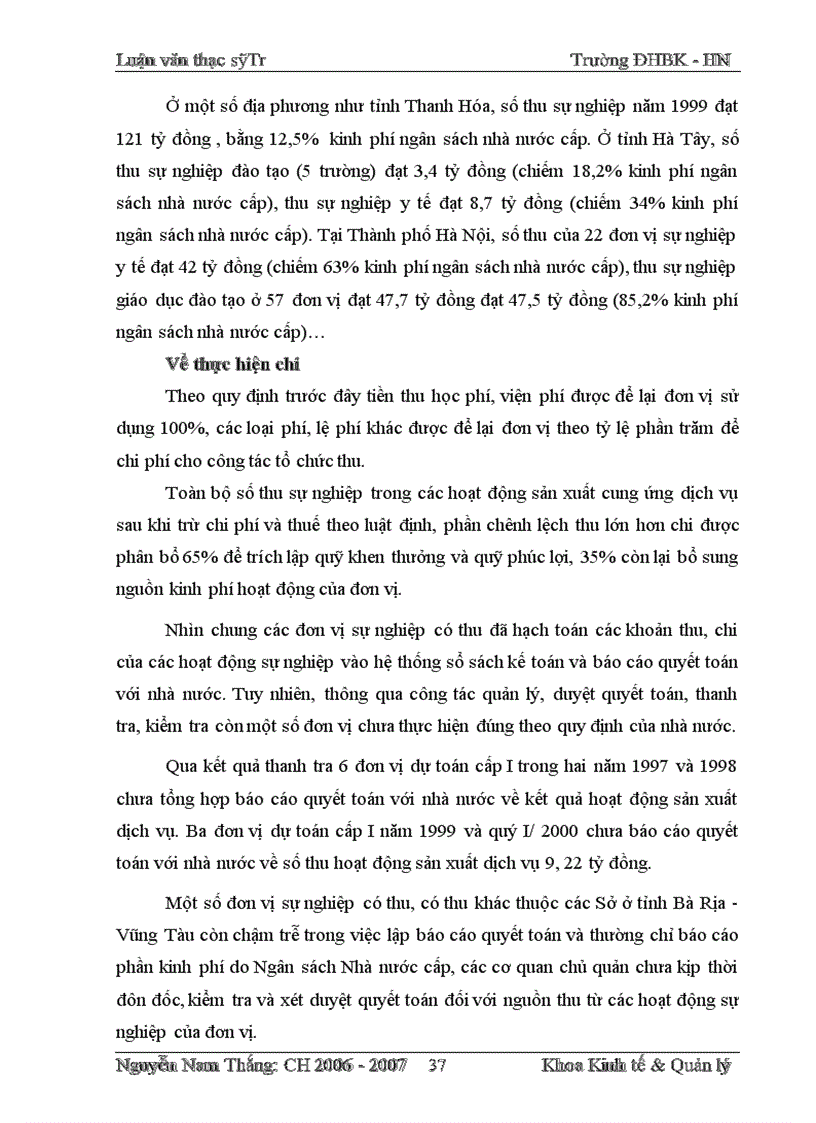 image for page Một số giải pháp hoàn thiện quản lý tài chính đối với đơn vị sự nghiệp có thu