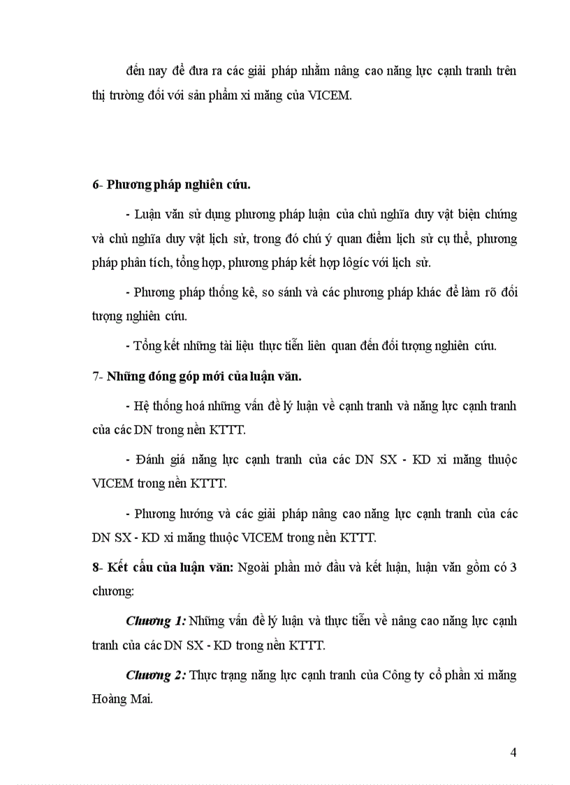 image for page Nâng cao năng lực cạnh tranh của các DN SX-KD xi măng thuộc VICEM trong nền KTTT