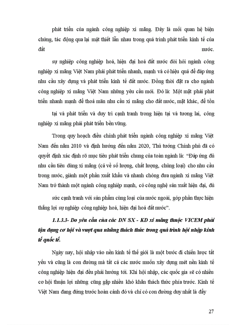 image for page Nâng cao năng lực cạnh tranh của các DN SX-KD xi măng thuộc VICEM trong nền KTTT