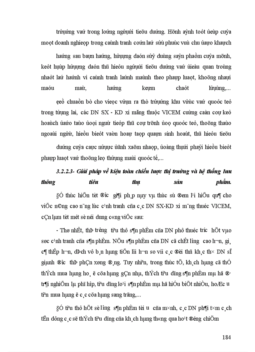 image for page Nâng cao năng lực cạnh tranh của các DN SX-KD xi măng thuộc VICEM trong nền KTTT