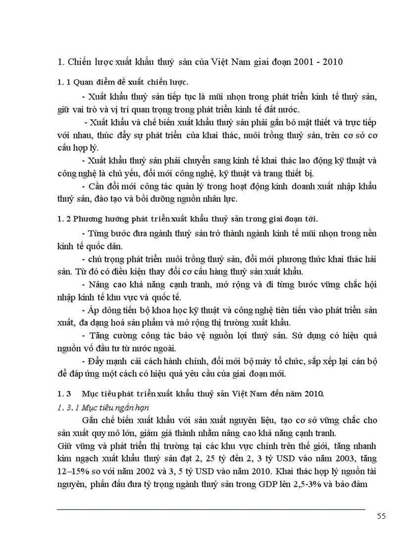 image for page -Hệ thống hoá những vấn đề về xuất khẩu