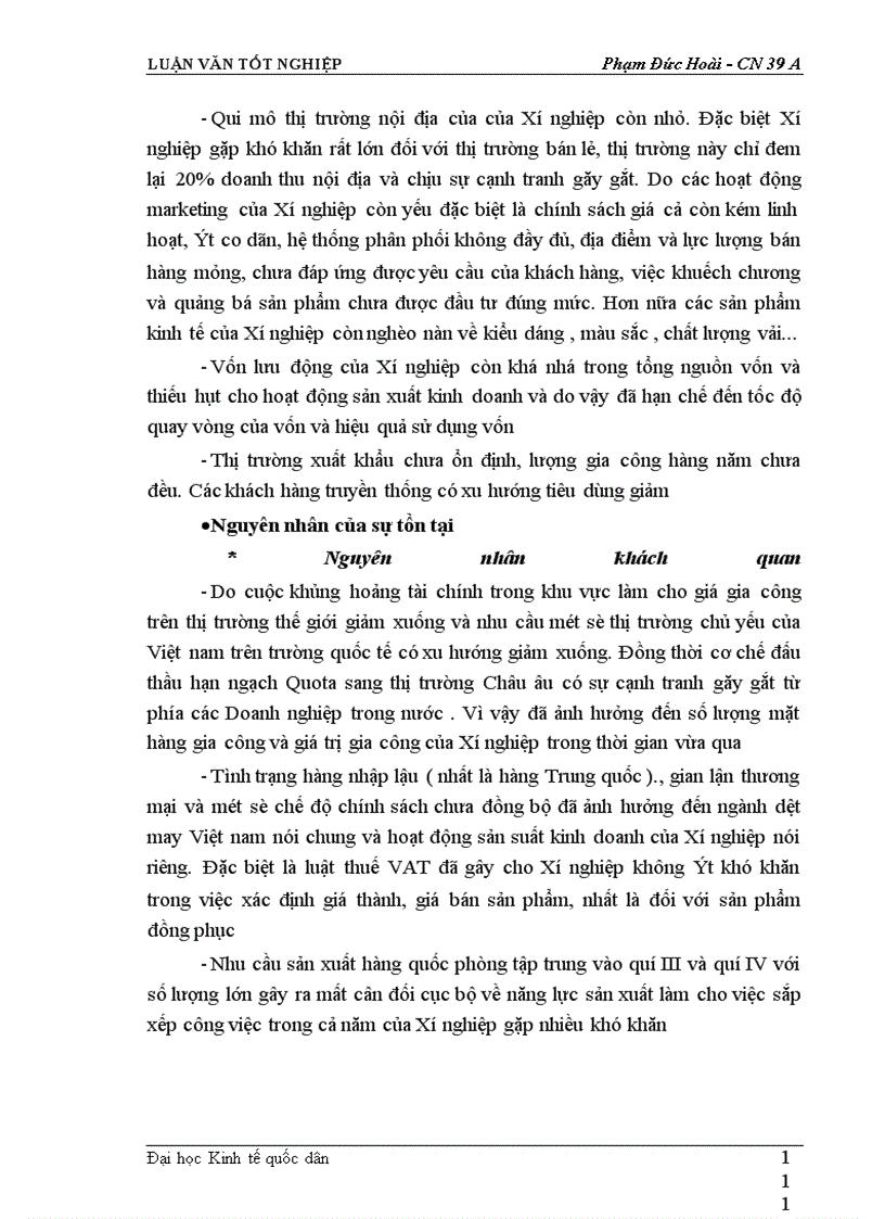 image for page Mở rộng thị trường tiêu thụ sản phẩm tại Xí nghiệp may đo X19 thuộc Công ty 247- bộ quốc phòng