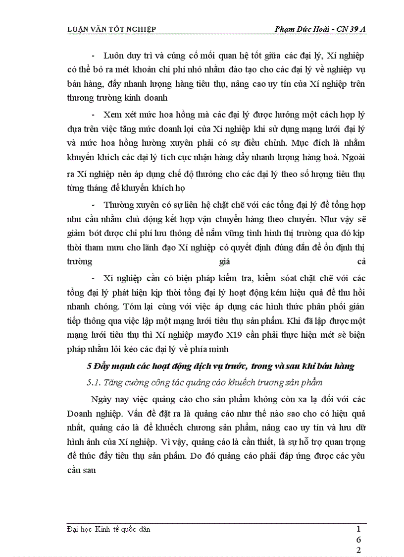 image for page Mở rộng thị trường tiêu thụ sản phẩm tại Xí nghiệp may đo X19 thuộc Công ty 247- bộ quốc phòng