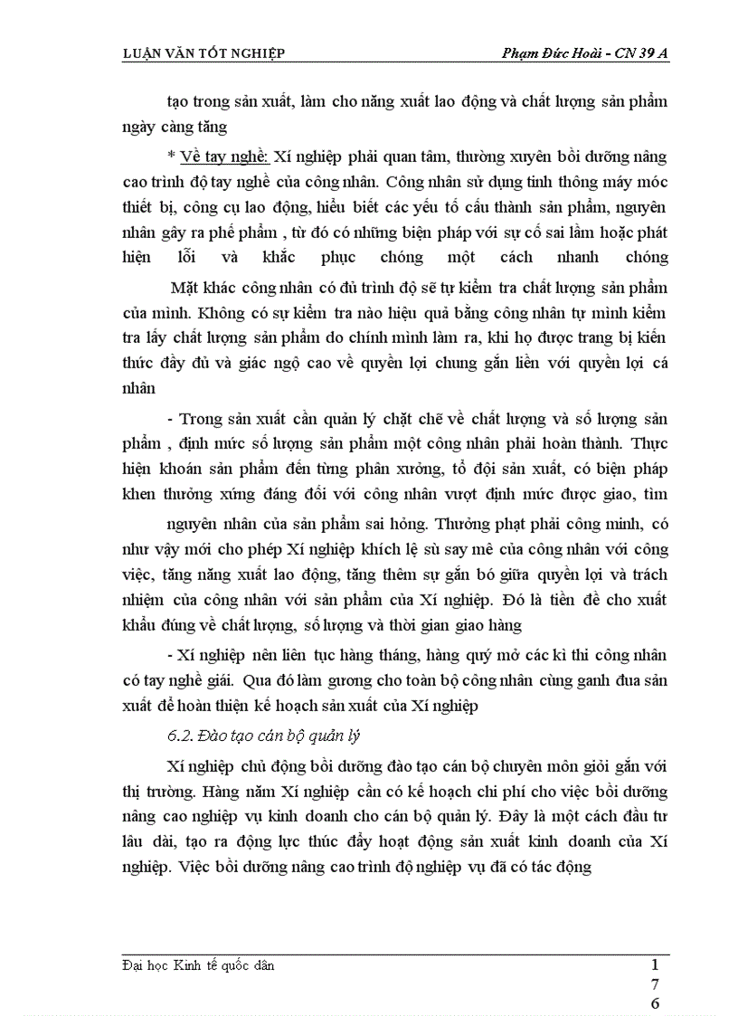 image for page Mở rộng thị trường tiêu thụ sản phẩm tại Xí nghiệp may đo X19 thuộc Công ty 247- bộ quốc phòng