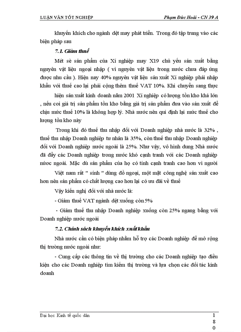 image for page Mở rộng thị trường tiêu thụ sản phẩm tại Xí nghiệp may đo X19 thuộc Công ty 247- bộ quốc phòng