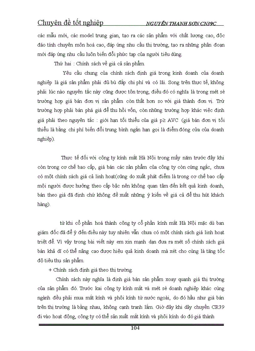 image for page Biện pháp tăng cường tiêu thụ sản phẩm ở công ty cổ phần kính mắt hà nội