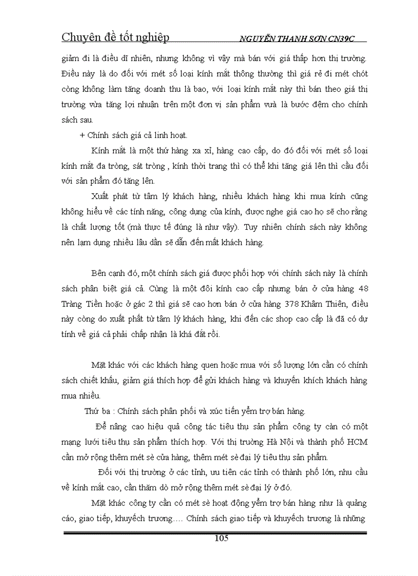 image for page Biện pháp tăng cường tiêu thụ sản phẩm ở công ty cổ phần kính mắt hà nội