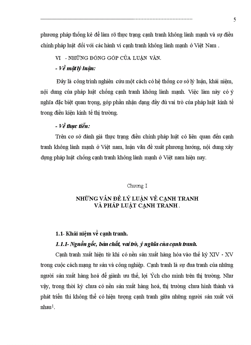 image for page Nội dung xây dựng pháp luật chống cạnh tranh không lành mạnh ở Việt Nam.