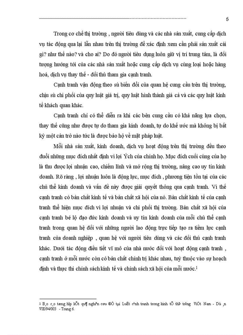 image for page Nội dung xây dựng pháp luật chống cạnh tranh không lành mạnh ở Việt Nam.