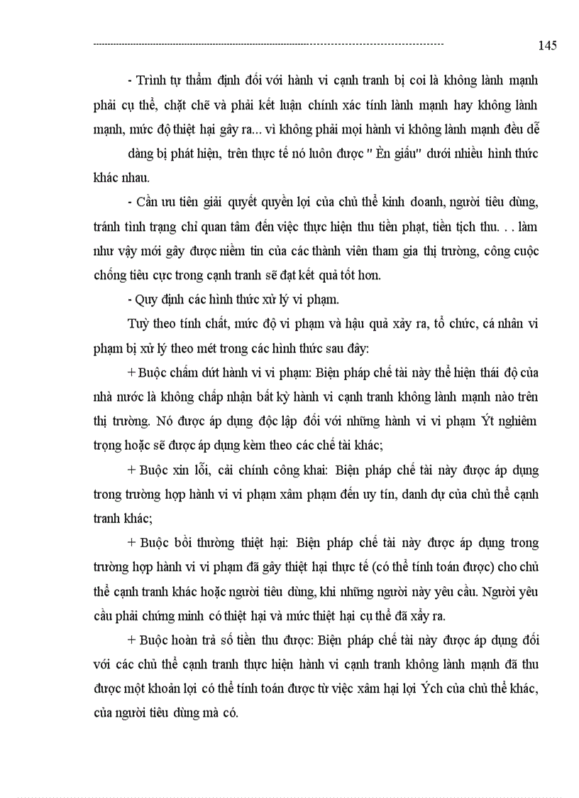 image for page Nội dung xây dựng pháp luật chống cạnh tranh không lành mạnh ở Việt Nam.