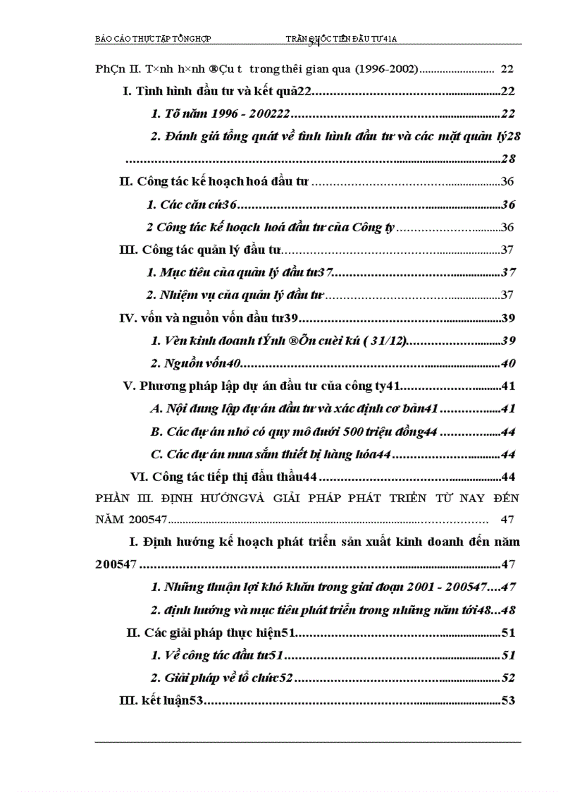 image for page Báo cáo thực tập tổng hợp tại Công ty Xây Lắp năng lượng Sông Đà 11