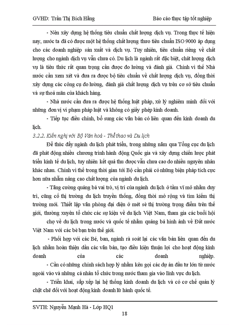 image for page Báo cáo thực tập tốt nghiệp tại công ty du lịch Trường Sơn