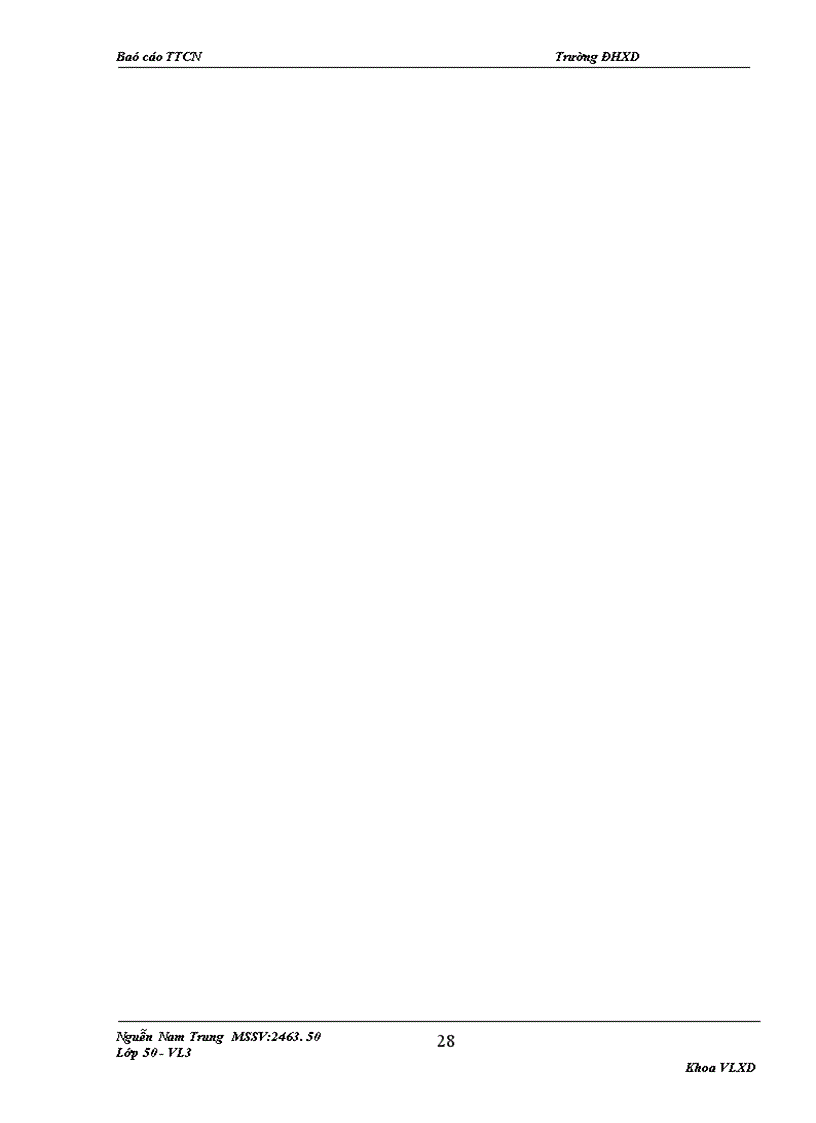 image for page Báo cáo thực tập tại Công ty bê tông và xây dựng Vĩnh Tuy