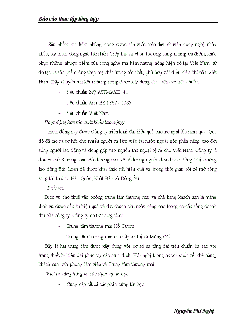 image for page Báo cáo thực tập tại Công ty Máy và Phụ tùng